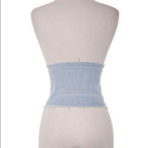 GO TO GIRL STYLE- Denim Rose Waist Belt - Picture 4 of 4